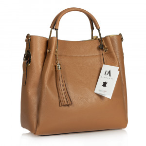 Geanta dama din piele naturala DiAmanti Ostia Cuoio